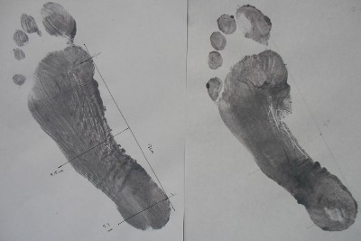 Left Foot Print Changes